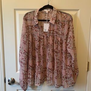 🌻Lauren Conrad swing blouse
